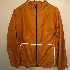 Orange Nike windbreaker